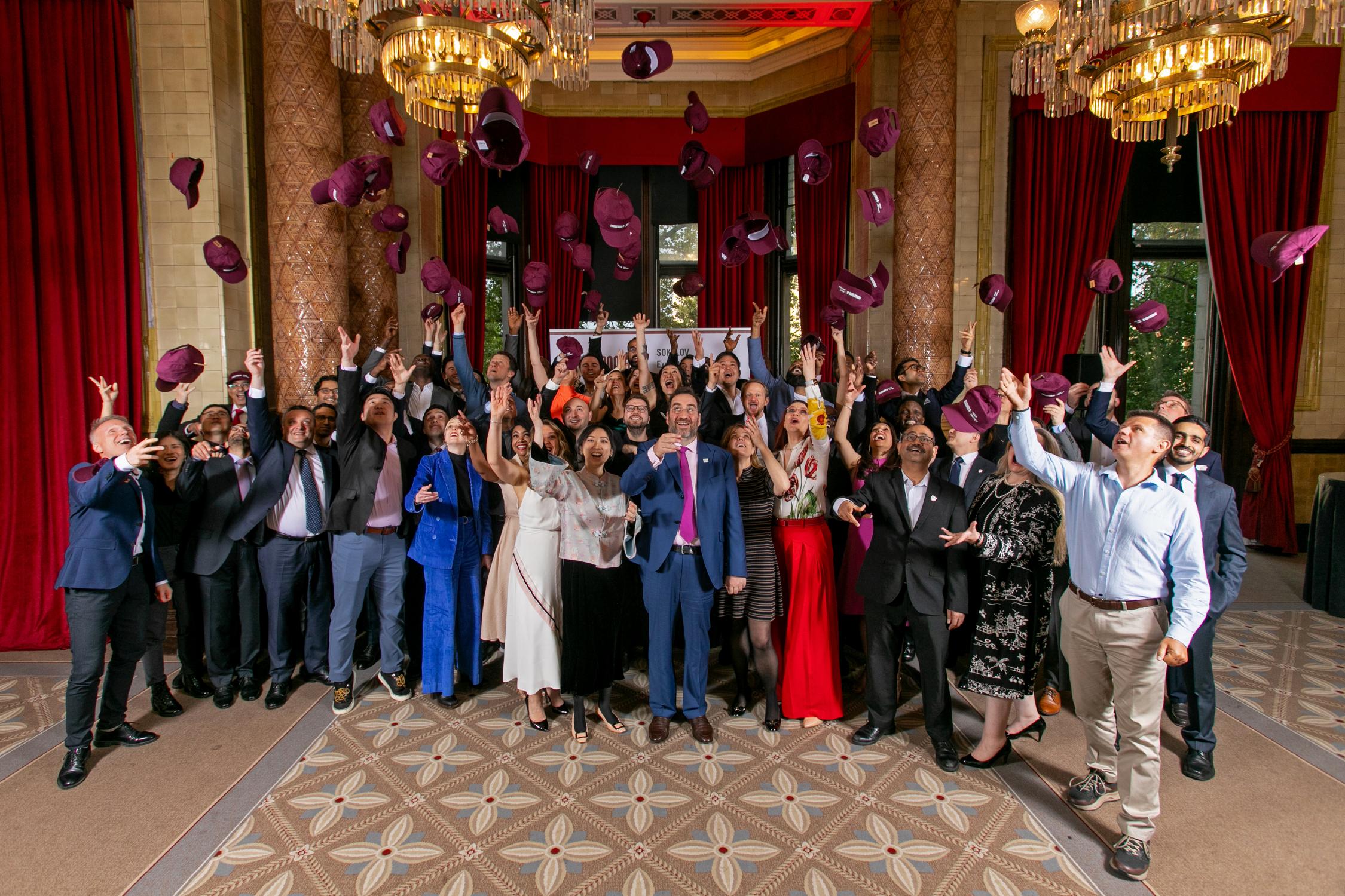 Chicago Booth Graduation Ceremony 2025, London, Credit: Pete Jones